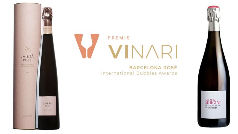 Alta Alella s'endú dues medalles de plata als premis Barcelona Rosé