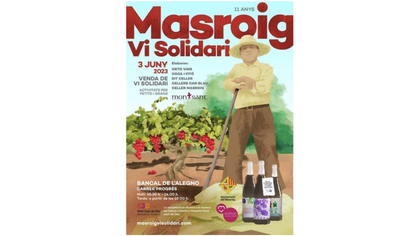 Quim Batlle, celler convidat a la fira Masroig Vi Solidari