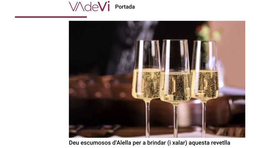 Aquest Sant Joan, brinda amb vins escumosos del territori DO Alella
