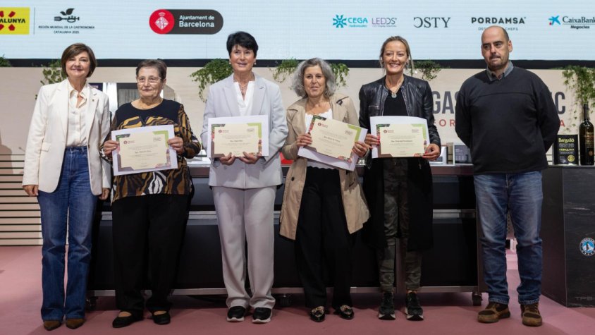 Pepi Milà, del celler Can Roda, reconeguda al Fòrum Gastronòmic pel seu treball en la conservació del patrimoni agroalimentari local