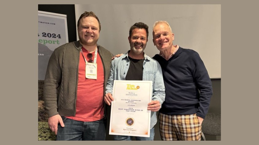 El Generós Sec, millor vi fortificat de Catalunya, segons el Master of Wine Tim Atkin