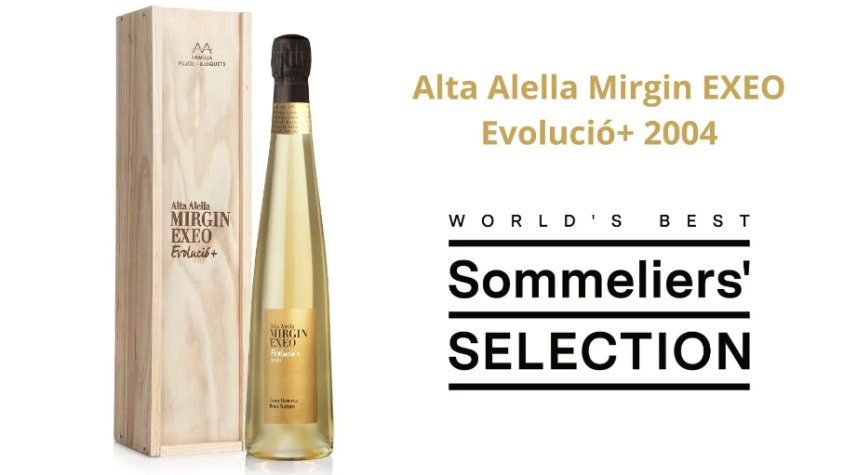 L’Alta Alella Mirgin Exeo Evolució+ 2004 forma part de l’exclusiva llista de vins World’s Best Sommeliers’ Selection