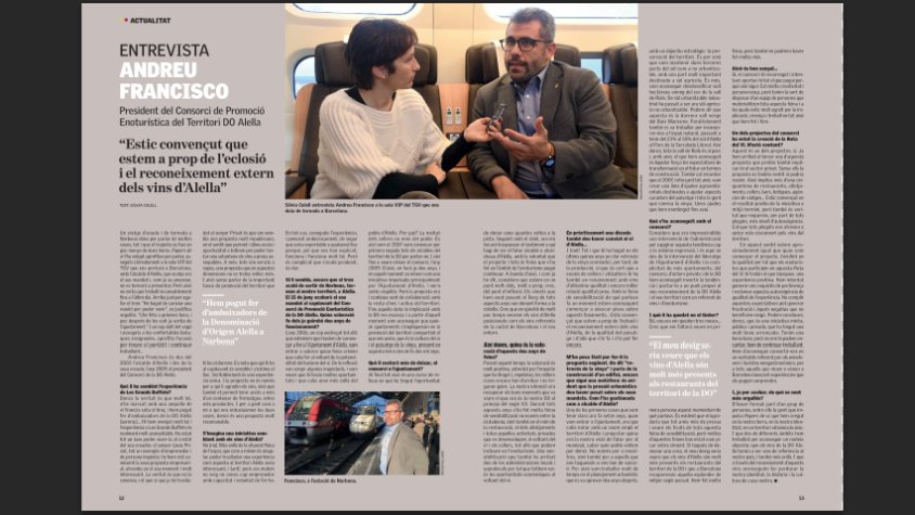 Entrevista amb Andreu Francisco