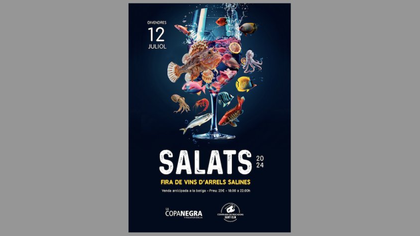 La fira Salats aplegarà 40 cellers a Arenys de Mar el proper 12 de juliol