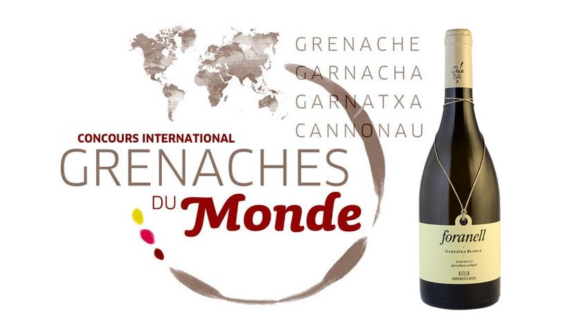 La garnatxa blanca de Quim Batlle, medalla de plata al concurs Grenaches du Monde
