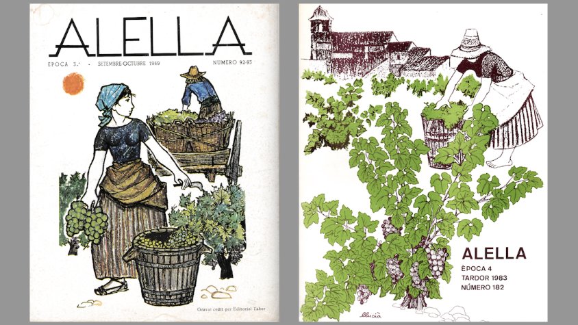 Les 50 veremes de la revista Alella: portades entre els anys 1969 i 1983 