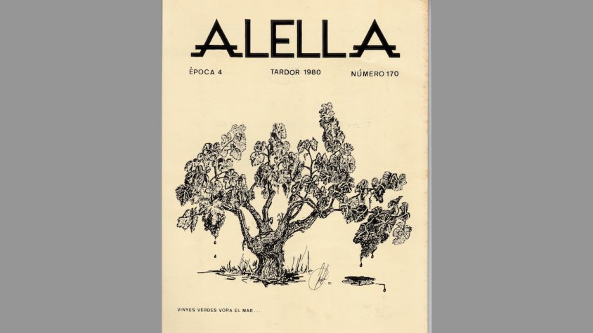 Les 50 veremes de la revista Alella: portada de l’any 1980