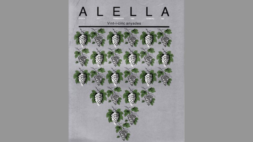 Les 50 veremes de la revista Alella: portada de l’any 1985