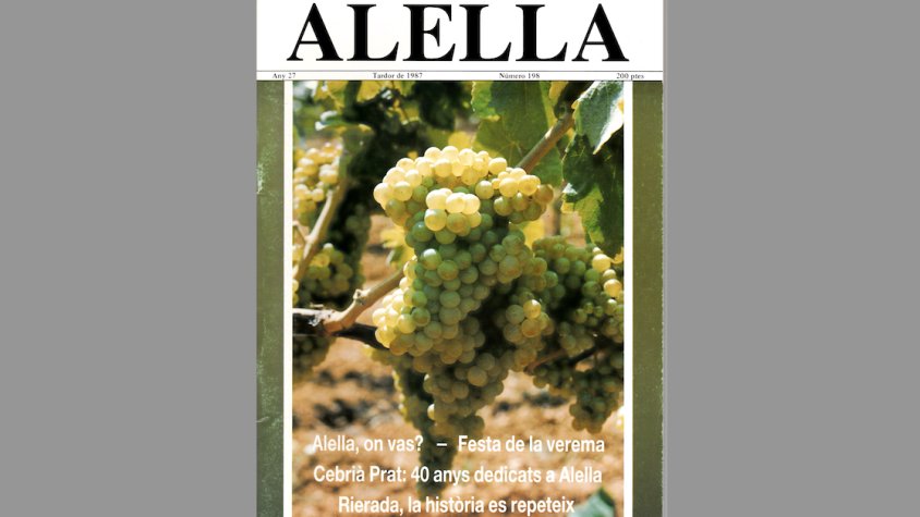 Les 50 veremes de la revista Alella: portada de l’any 1987