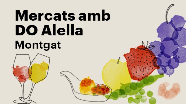 Aquest dissabte, els Mercats amb DO Alella arriben al mercat de Montgat