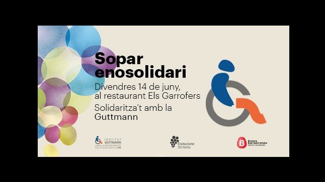 Enoturisme DO Alella organitza un sopar solidari a benefici de l'Institut Guttmann