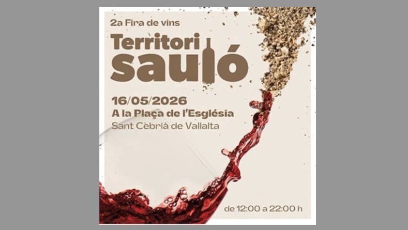 Aquest dissabte, Territori Sauló