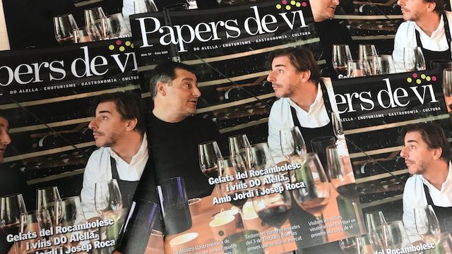 El nou número de Papers de vi, amb els germans Roca en portada, ja és al carrer